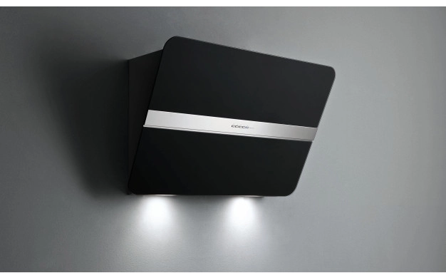 FALMEC FLIPPER 55 BK – стенен аспиратор 55 см, сатенено черен, клас A, до 750 м³/ч